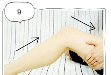 按摩健康又瘦腿 九招塑美腿线条