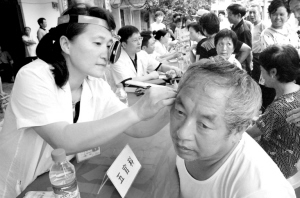 中医院卫生支农送健康