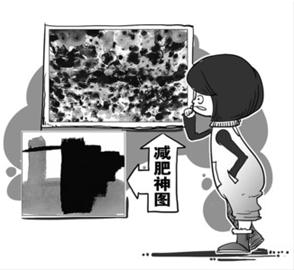 节后腰围攀升不可原谅 网上热传“减肥神图”