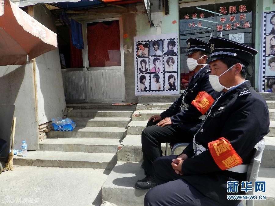 13.北京首例人感染H7N9禽流感病例住处已被隔离