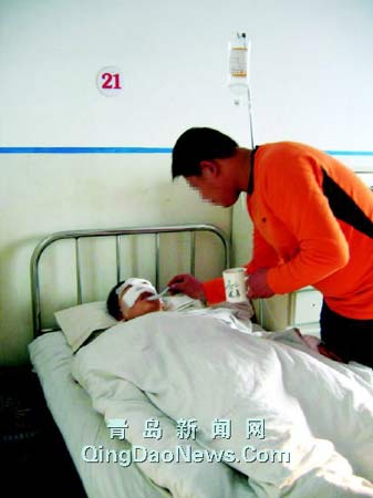 21岁女孩只身斗歹徒被削掉鼻尖（附图）