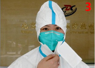 北京疾控中心：如何正确穿戴防护服