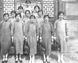 北平第一卫生区事务所的公共卫生护士