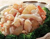 海鲜西兰花