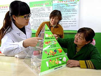 指导居民限盐控油