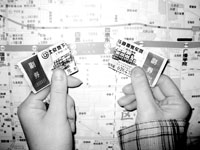 白领拼票坐地铁一次节省0.5元