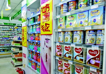 山东高新区六家药店仅有一家销售奶粉