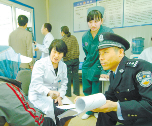 警务室进医院