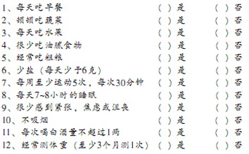 白领健康最该做的十件事