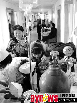 山西感冒患者急剧增多