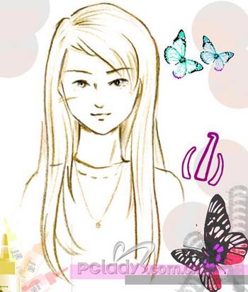 江南女子DIY幽雅淑女发型