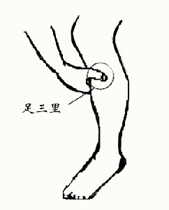 养生保健可用三里灸