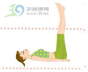 风靡韩国看电视做的瘦腿操