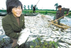 倒入江河的污物 还会“流”回人体