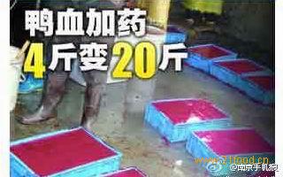 亲！这货是鸭血 “膨大鸭血”折射出血淋淋的人性问题