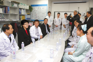 把问候和祝福带给全国卫生计生工作者