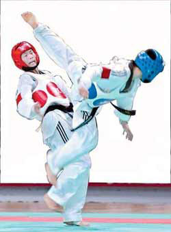 都市健身新宠：跆拳道