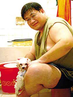 台湾男子因失恋减肥56公斤