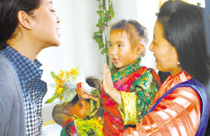 西藏先心病患儿来京手术