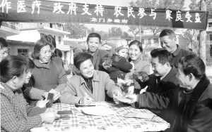 农民喜参合