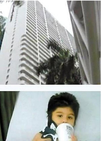 17层阳台坠楼美国男童树冠救命奇迹生还