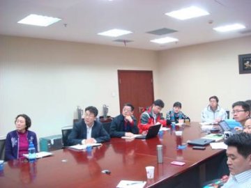 高福副主任听取传防处关于教育培训和科研工作的专题汇报