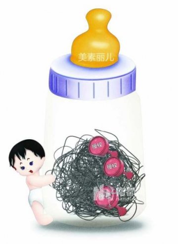 美素丽儿非法掺杂曝洋奶粉家族混乱授权