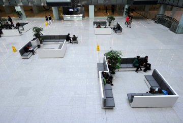 南京一家医院新大楼宛若星级酒店