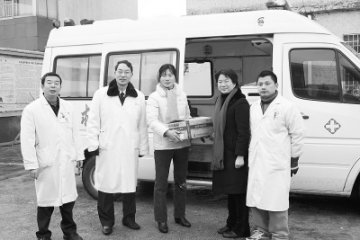 大雪无情人有情 粤北医院献真情