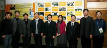 哈尔滨市市长张效廉等领导视察我校