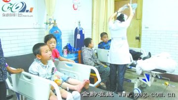 桐梓县106名小学生中毒 疑附近公司排氯气所致