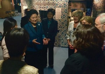 刘延东副总理参观英国伦敦南丁格尔博物馆