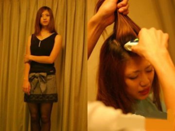 日本女孩剃成光头的全过程