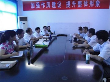 山东省泰安市结防中心来宁阳县进行第二季度结防工作督导检查