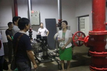 省民政厅副厅长唐白玉到荣军医院进营销防安全生产工作调研