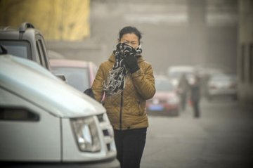 重度霾再袭华北