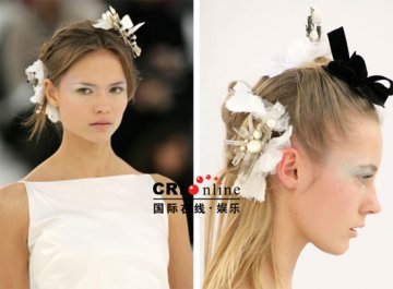 Chanel发型 山茶花妩媚迷情