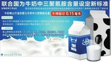 牛奶国标被指低于国际标准 卫生部称转换后一致