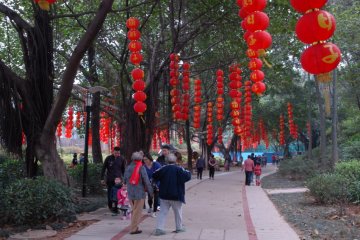 广东省江门市东湖公园_灯笼_好日子