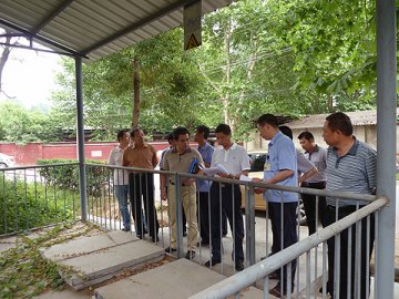 李敬喜副厅长调研汉中市危险废物和医疗废物管理工作