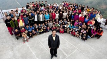 70岁男子娶妻39次全家人口达160人