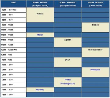 2010Pittcon大会新闻发布会时间安排
