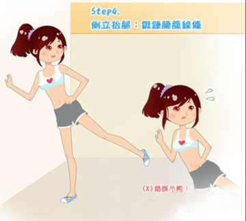 图解塑身操 10分钟瘦身