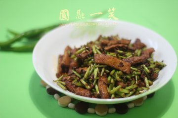 芦蒿炒香干