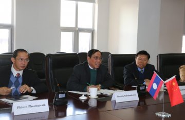 王宇主任会见老挝卫生部司局级代表团