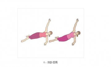 6个动作帮你练出健美小腹