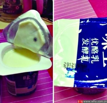 味全优酪乳杯盖现黑点 公司证实发霉