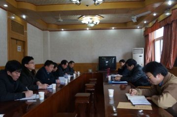 刘培华组长在省荣复军人第二医院进行年度目标责任考核