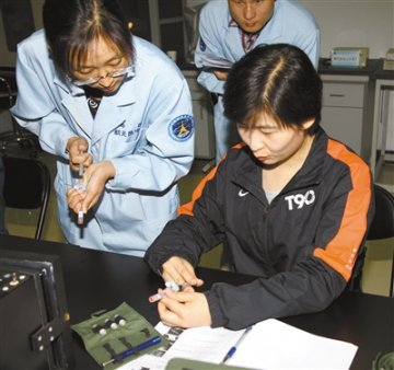 失重环境服药吸收多少？航天员服药采唾液样本