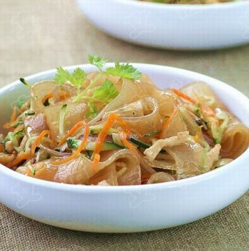 凉拌菜放点香菜可增进食欲开胃消食